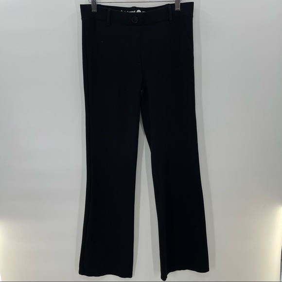Betabrand Black Pull On Bootcut Pants Size Medium - Picture 7 of 10